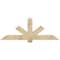 Ekena Millwork Kennewick Rough Sawn Timber Gable Bracket, Douglas Fir, 72"W x 27"H x 2"D x 6"F, 9/12 Pitch GBW072X27X0206KEN00RDF - alternate 1